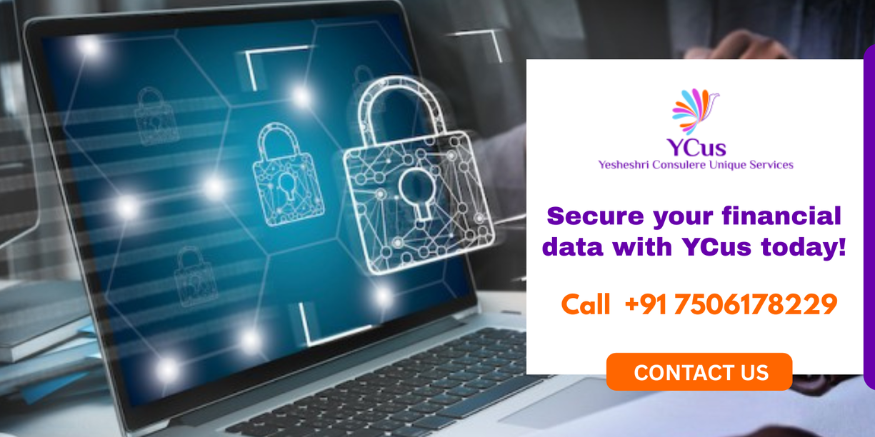 Contact us to protect your financial data with expert it security solution with YCus Today